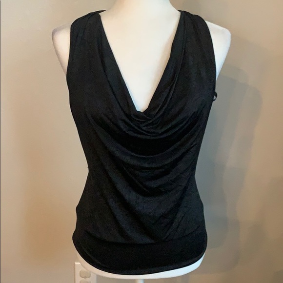 Arden B open back Black Top - Picture 2 of 6
